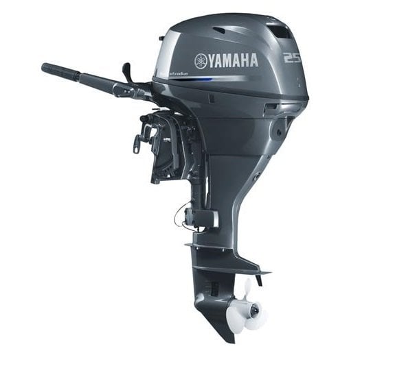Yamaha 25 HP Kısa Şaft Manuel Deniz Motoru