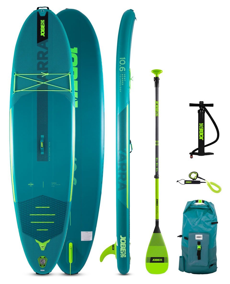JOBE Yarra Teal Sup Board 10.6 Seti Yeşil 320x81x15 cm