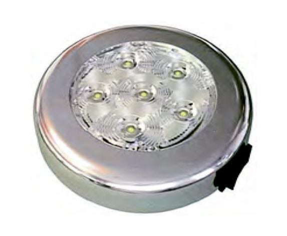 Easterner Krom Tavan Lambası 12V Gün Işığı 6 Led'li