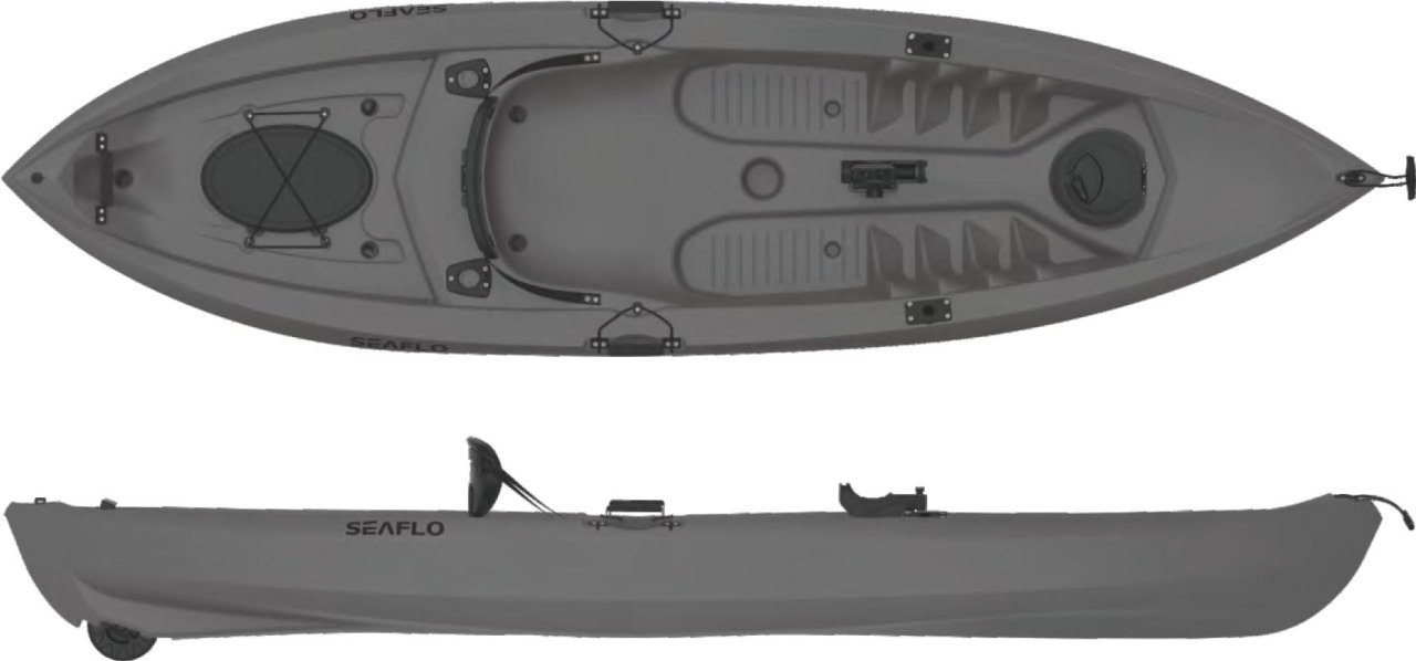 Seaflo Tek Kişilik Balıkçı Kano - SF-1007