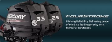 Mercury 3.5 Hp Kısa Şaft Manuel Deniz Motoru