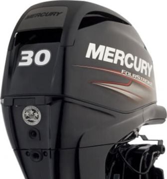 Mercury 30 Hp Uzun Şaft Manuel&Marşlı&Trimli Deniz Motoru