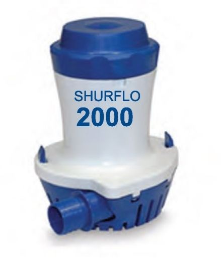 Shurflo 2000 GPH Sintine Pompası 2000 GPH 12 V