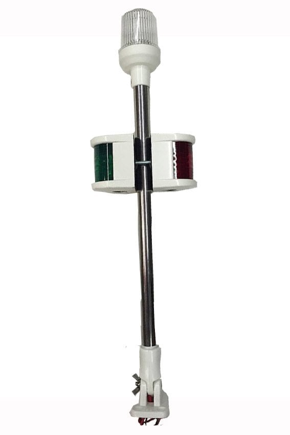 Saray Işıklı Kombine Bayrak Direği 40 CM (Ampül)