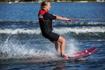 Jobe Allegre Kırmızı Su Kayak Takımı 170 cm Ayak:36-47