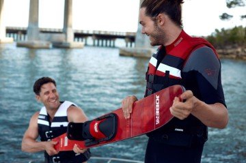 Jobe Allegre Kırmızı Su Kayak Takımı 170 cm Ayak:36-47