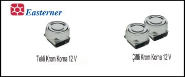 Tekli Krom Korna 12 Volt