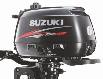Suzuki 6 Hp Uzun Şaft Manuel Deniz Motoru