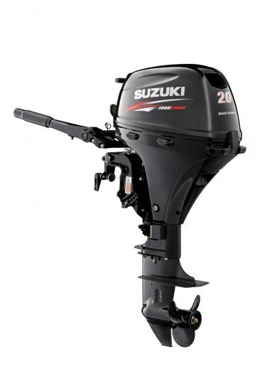 Suzuki 20 Hp Uzun Şaft Marşlı & Manuel & Trimli Deniz Motoru