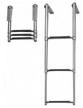 Saray Teleskopik Merdiven 3'lü 37x85 CM