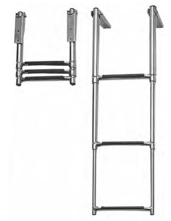 Saray Teleskopik Merdiven 4'lü 30x110 CM