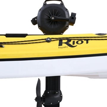 Seaflo Tek Kişilik Pedallı Kano MAKO12 Sarı
