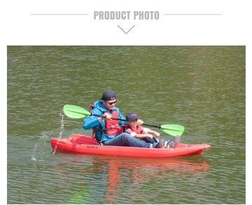 Seaflo Tek Kişilik Yetişkin Kano - SF-2002 Kırmızı