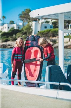 Jobe Streak Kneeboard Kırmızı Diz Kayağı Boy:133 cm En:50 cm