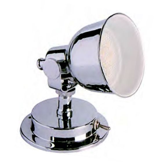 Frilight Başucu Lambası Krom 12 V Beyaz - Led